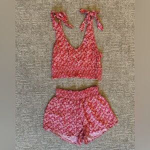 HOLLISTER Matching Shorts and Tank Set